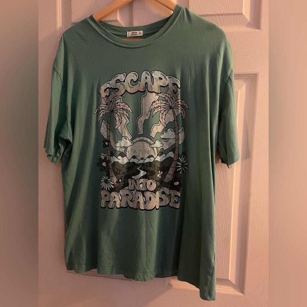 Ardene Green Graphic Tee​​​